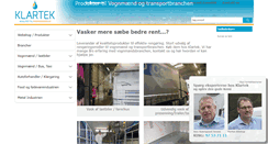 Desktop Screenshot of klartek.dk